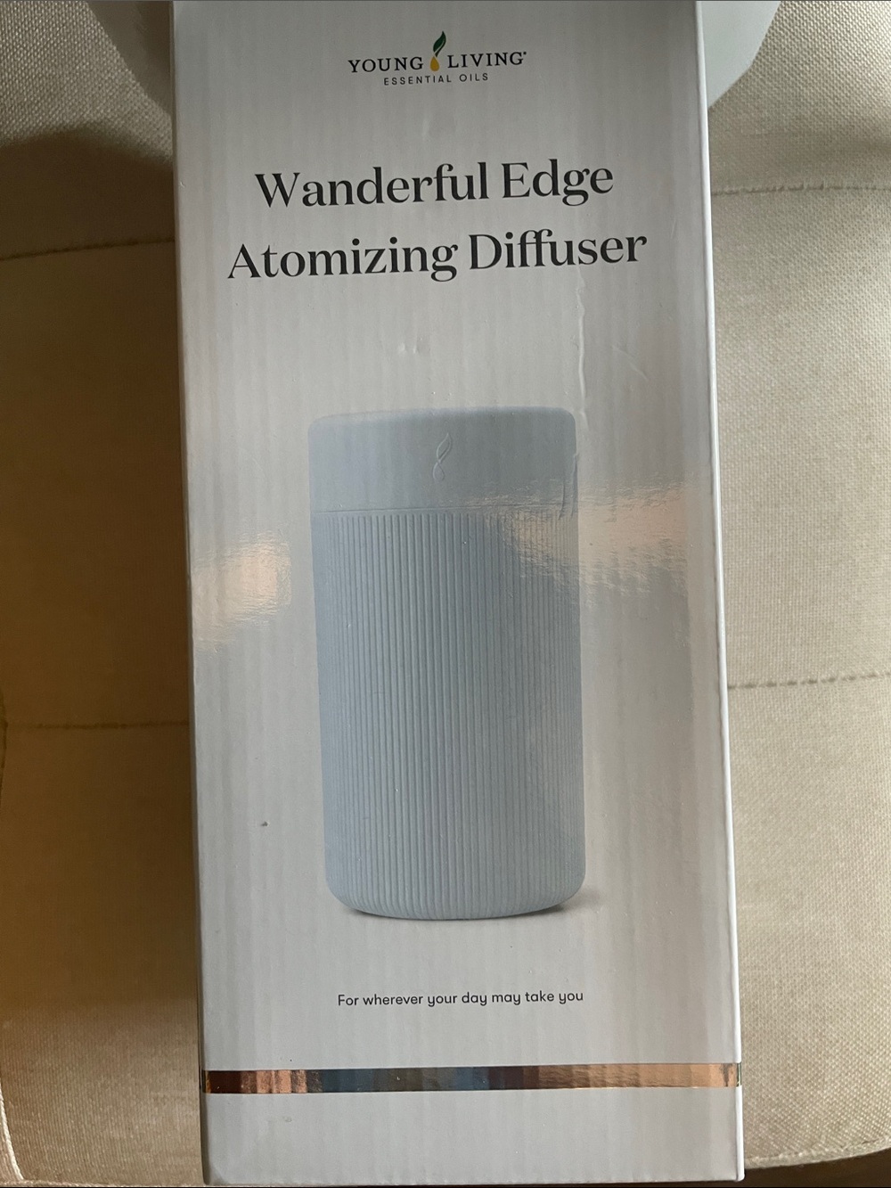 Wanderful Edge Light Blue Atomizing Waterless Diffuser